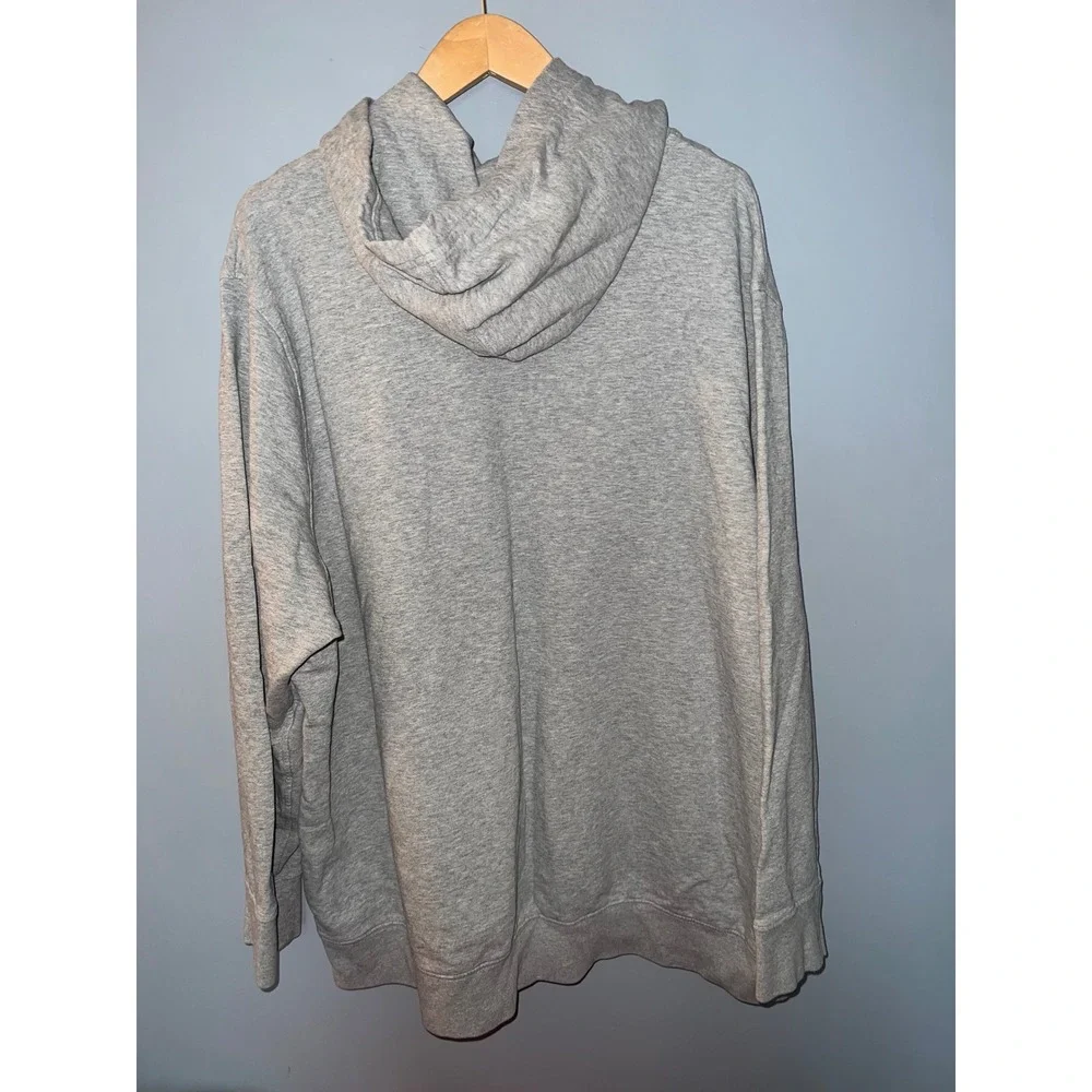 Levis Mens 3XL‎ Heather Gray Batwing Graphic Logo Pullover Hoodie Sweatshirt